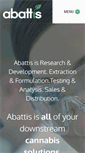 Mobile Screenshot of abattis.com